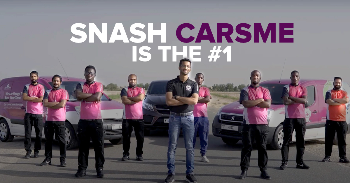 Why SNASH CarSME is the #1 Car Service and Repair in Dubai?